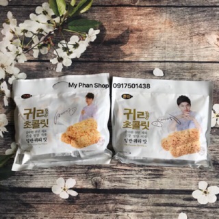 Combo 3 bịch Bánh yến mạch The Common Oat Flavor Hàn Quốc dành cho người ăn kiêng