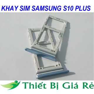 KHAY SIM SAMSUNG S10 PLUS MÀU XANH