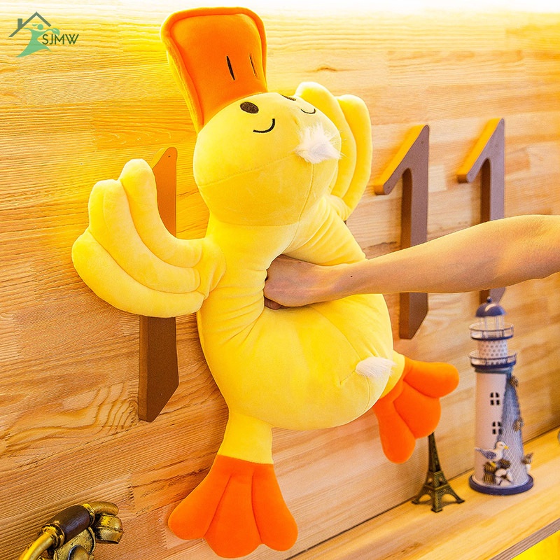 Đồ chơi nhồi bông Hình Con Vịt Màu Vàng Siêu Mềm 40cm/15.7in