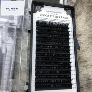 Mi khay color tip silk cong c