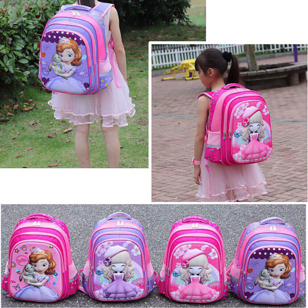 TÚI BALO CÔNG CHÚA HÌNH 3D SIÊU DỄ THƯƠNG 88021 GIAO HÀNG NHANH