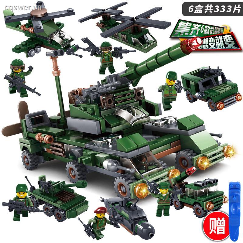 insTương thích với Lego Phantom Ninja khối xây dựng quân đội cảnh sát cứu hỏa xếp hình trẻ em lắp ráp xe tăng quà tặng cậu bé 10 tuổi <