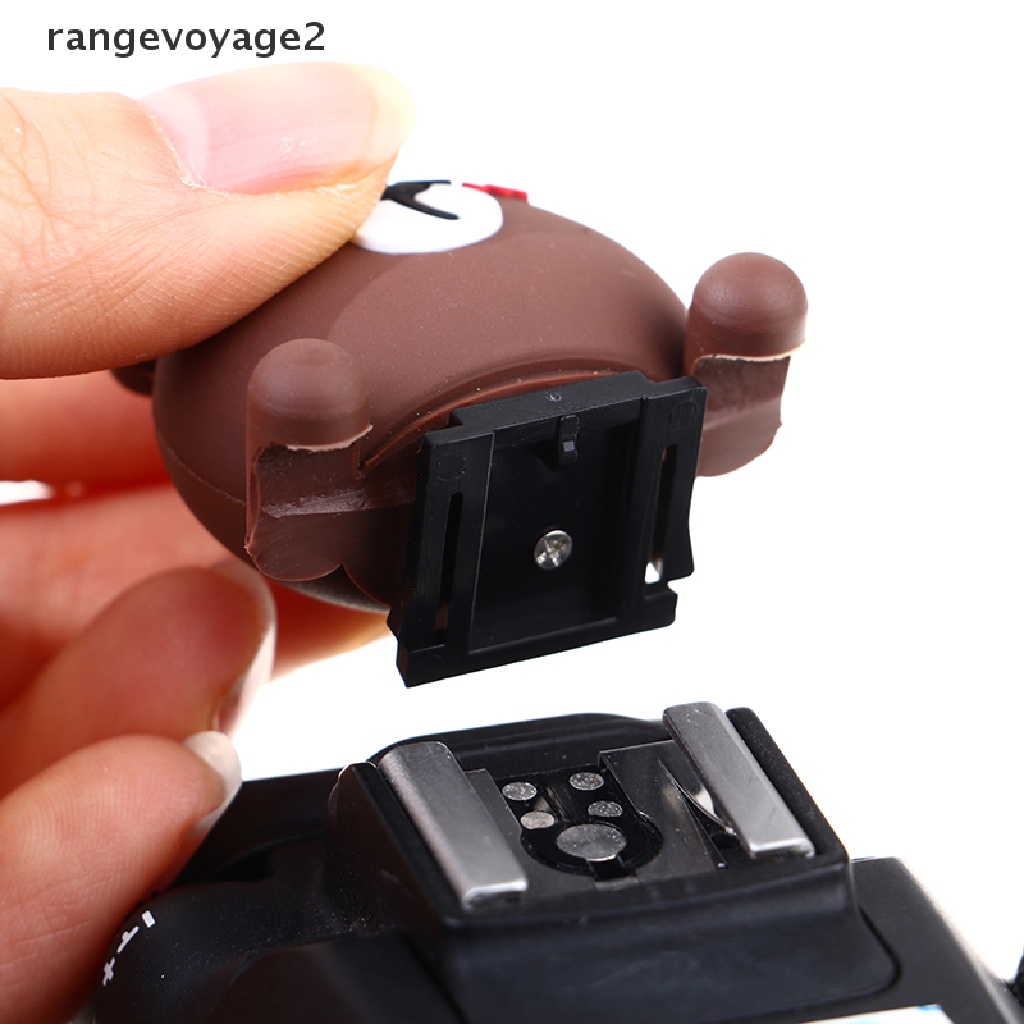 Vỏ Bọc Đèn Pin Máy Ảnh Hotshoe Hình Stitch / Thủy Thủ Mặt Trăng / Gấu Bông 3D