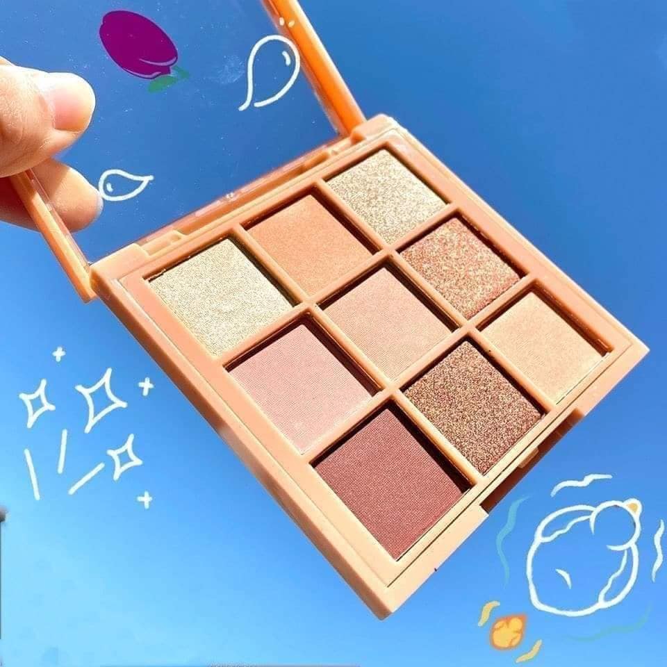 Set Bộ Trang điểm Wetn 4 món gồm 3 son kem & màu mắt 9 ô HL1254-75 Trúc Cosmetics | BigBuy360 - bigbuy360.vn