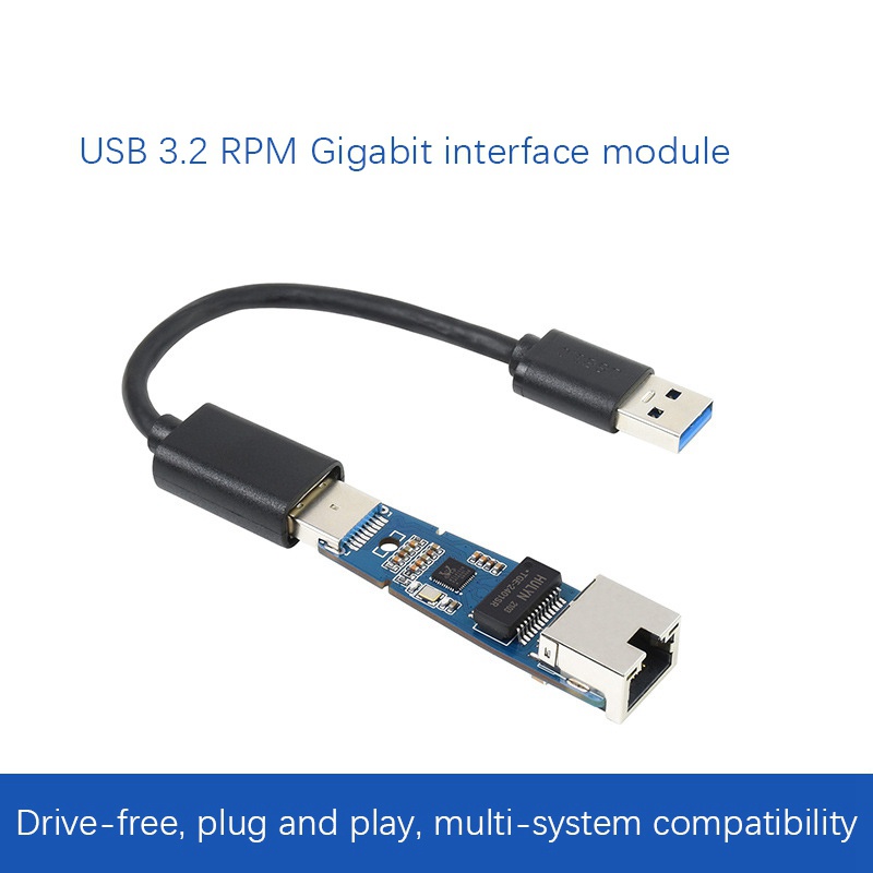 Bộ Chuyển Đổi Usb 3.2 Gen1 Sang Gigabit Ethernet Ule, Phích Cắm Và Hỗ Trợ Win7 / 8 / 8.1 / 10, Mac Linux, Android