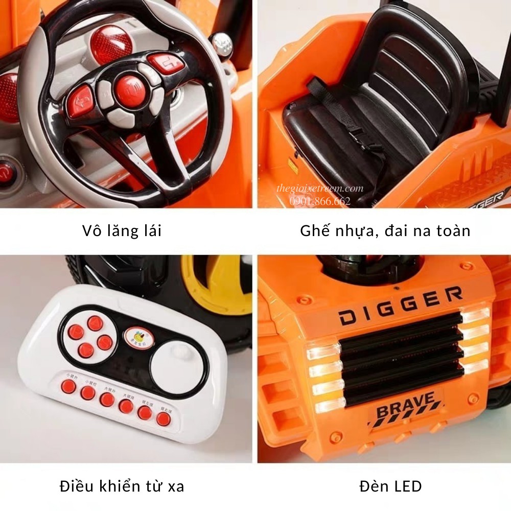 Xe cẩu điện cho bé YH.99176