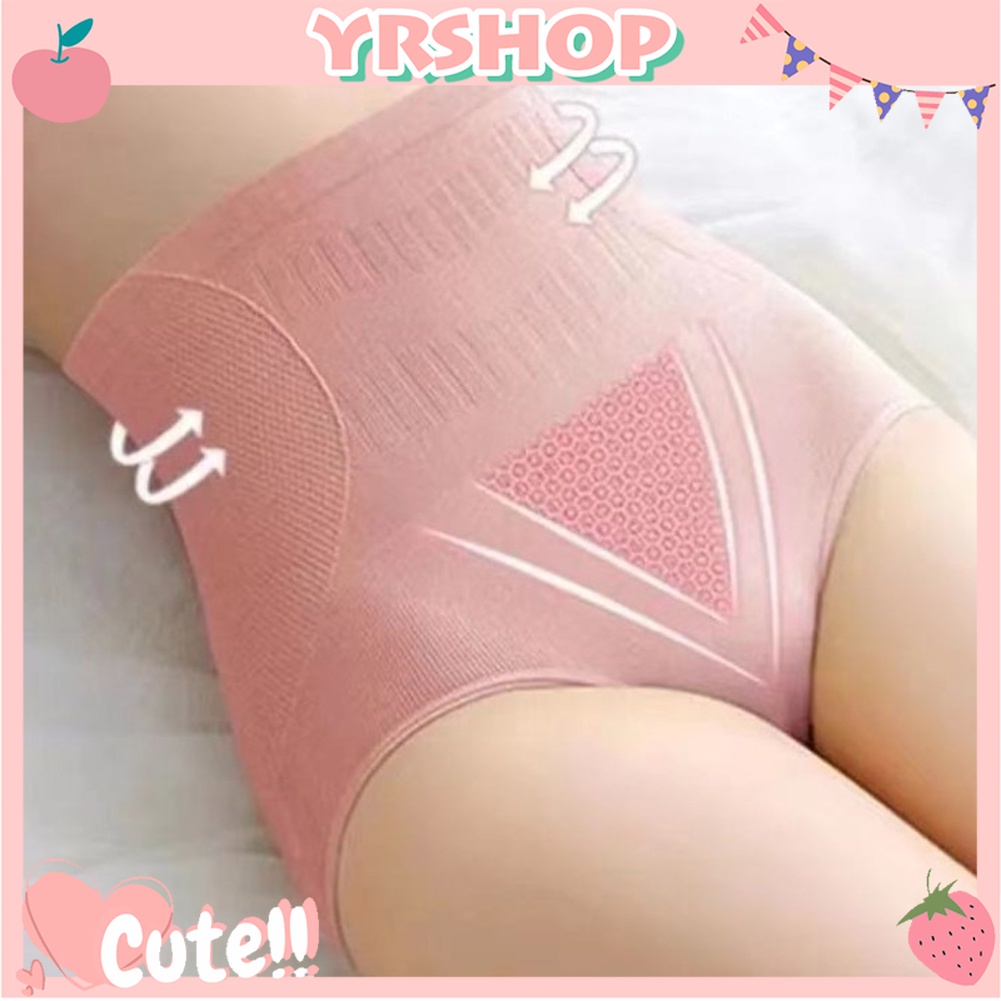 Quần lót cotton lưng cao định hình eo sau khi sinh cho nữ
