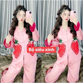 Đồ bộ mặc nhà trái dâu