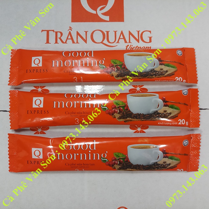 Combo 08 loại Cà Phê Sữa - Đen - Trần Quang, Phúc Sinh (mỗi loại 03 gói nhỏ)