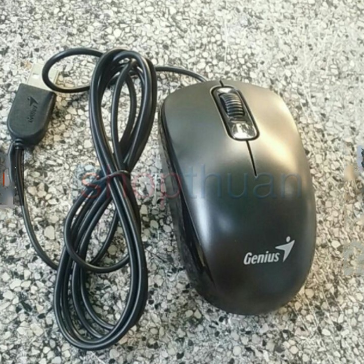 Chuột quang Genius Mouse DX110 / DX120 (Đen)