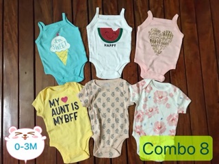 COMBO(5-6 bộ) BODY CỘC OLD NAVY LẺ SIZE