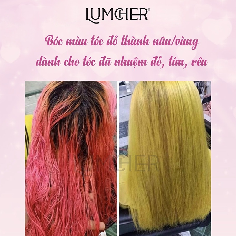 Thuốc bóc đỏ tóc tại nhà giá rẻ chính hãng LUMCHER