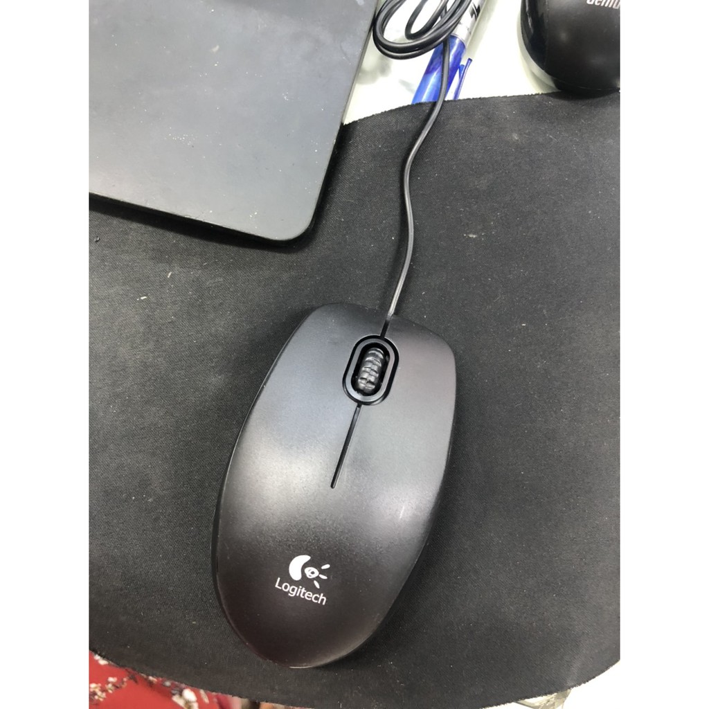 Chuột dây Logitech B100 (Đen)- Mới 100%- Bảo Hành 12 Tháng | BigBuy360 - bigbuy360.vn