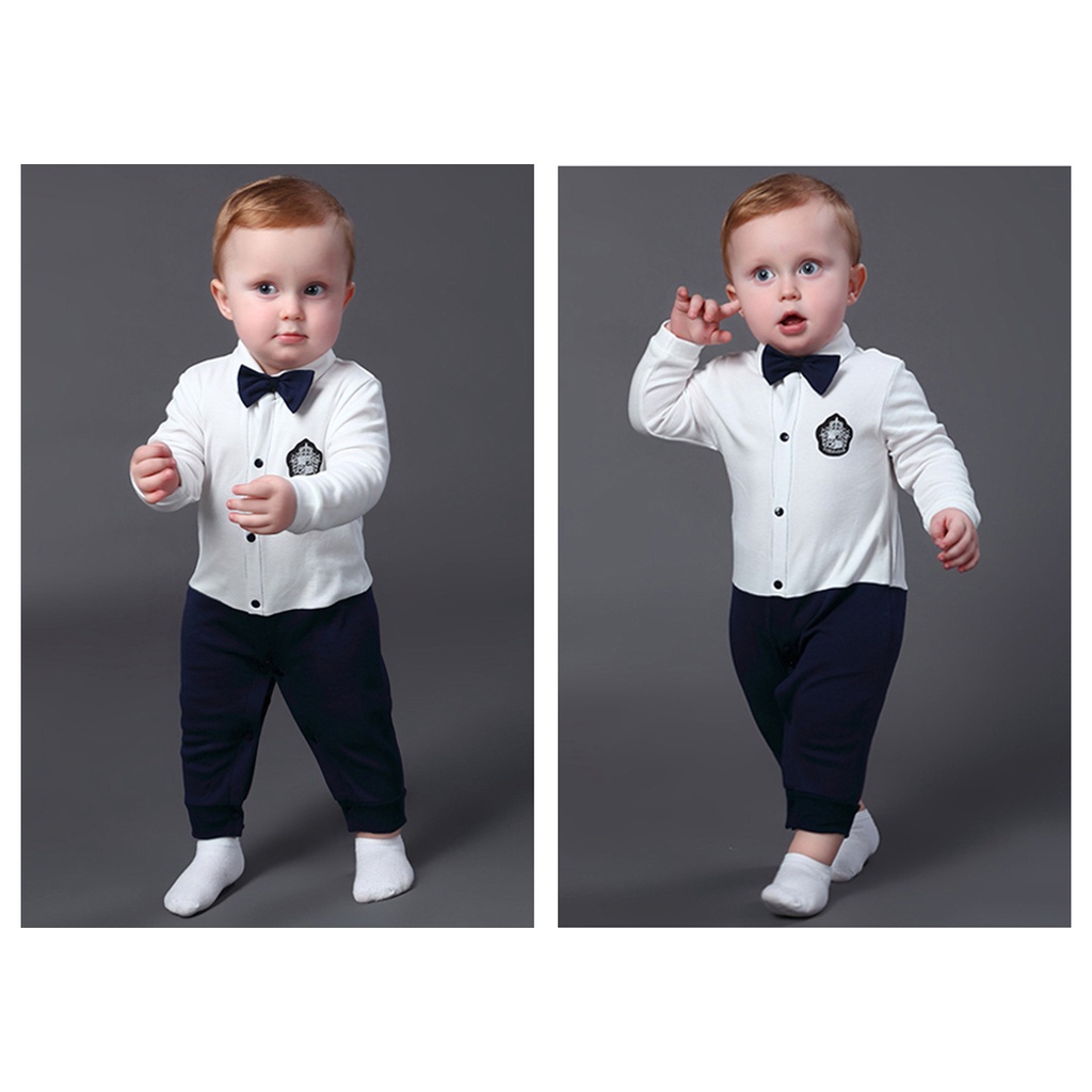 Áo liền quần Luckycandy dài tay phong cách thời trang cho bé