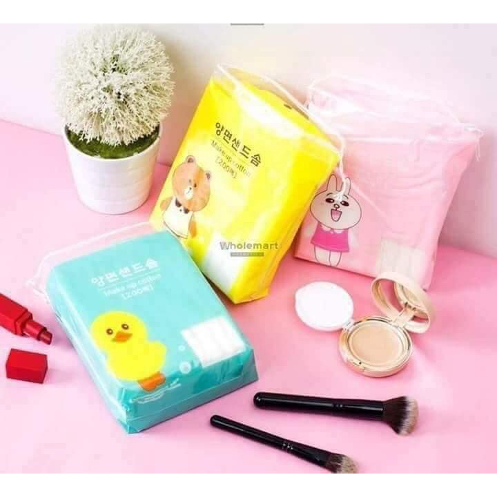 Bông tẩy trang hoạt hình xinh xắn, kute Nhật Bản - Phukientuiloc