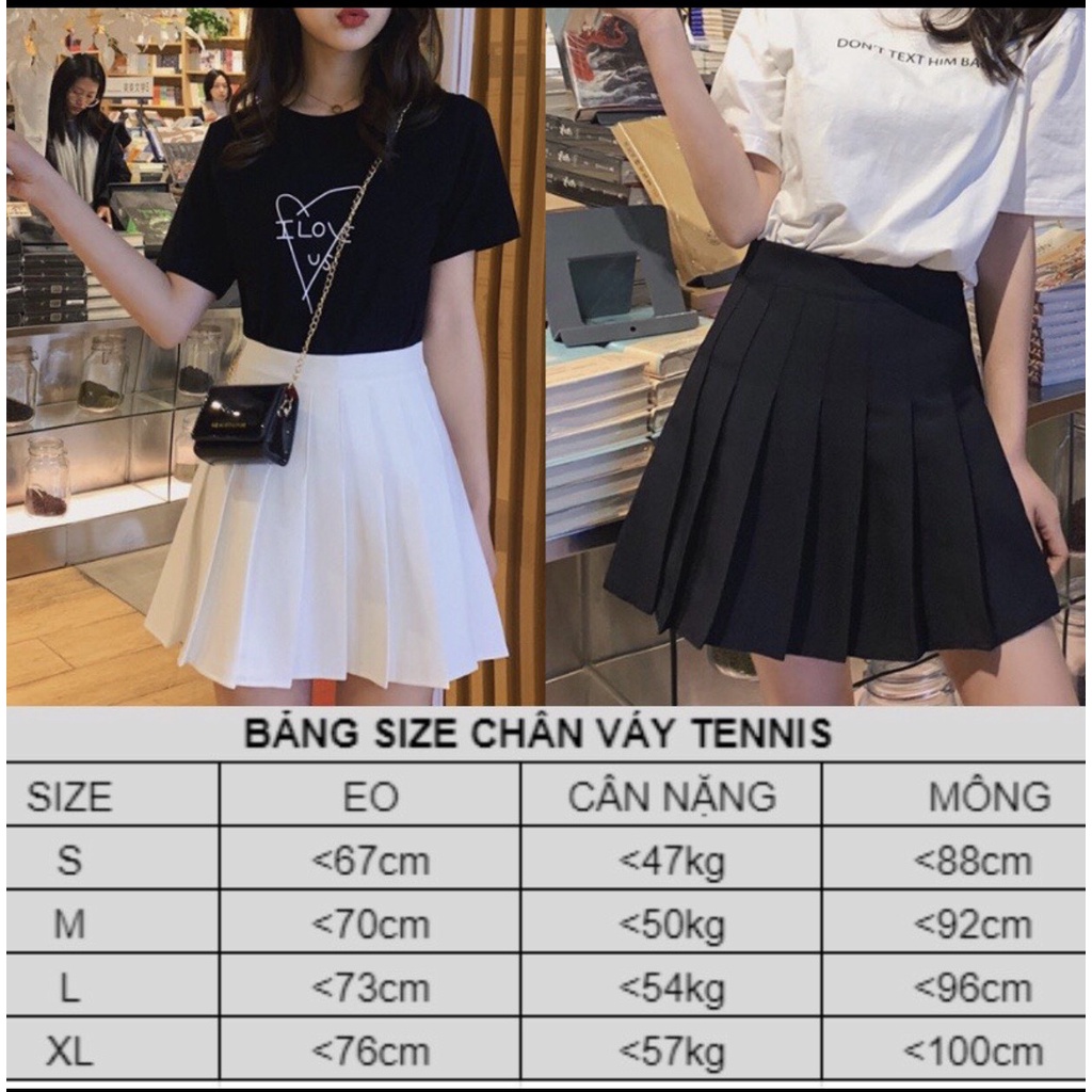 Chân váy tennis xếp ly có quần bảo hộ siêu hot - MINU