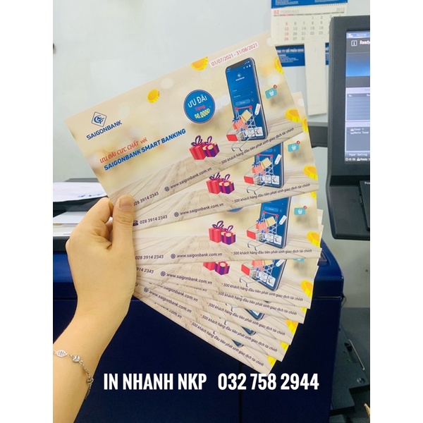 In Tờ Rơi với mọi kích thước theo yêu cầu 1-2000d