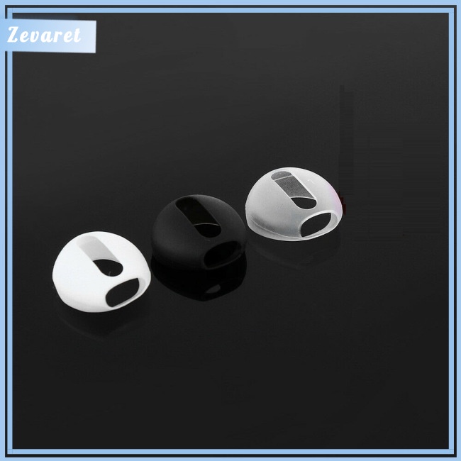 Set 2 Cặp Nút Tai Nghe Bằng Silicon Chống Trượt Dành Cho Tai Nghe Apple AirPods