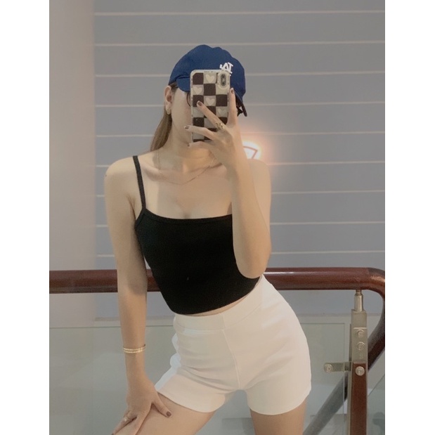 ÁO KIỂU MỘT DÂY ÔM BODY XINH SẮN