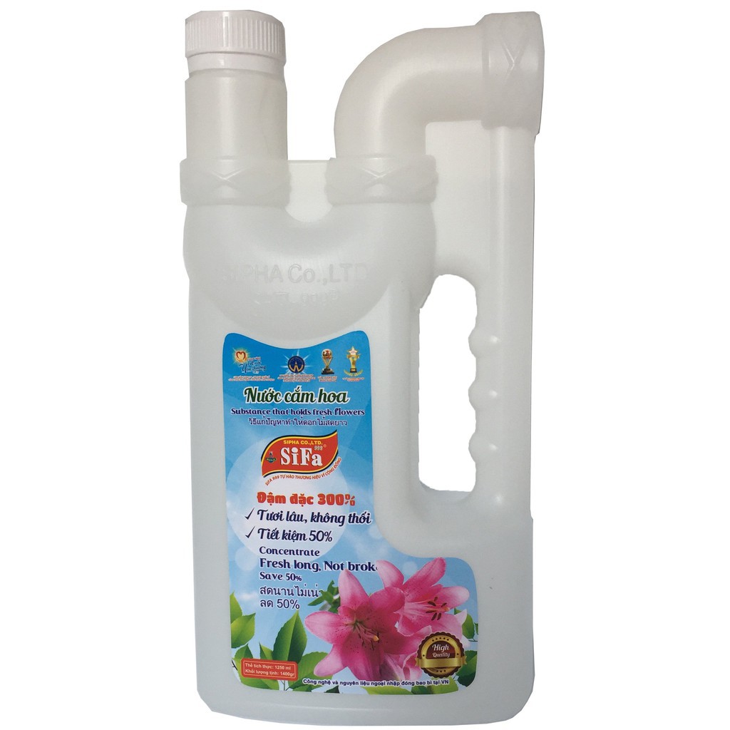 Nước cắm hoa giúp hoa tươi lâu, không thối nước loại đậm đặc 300% SIFA999 1400gr