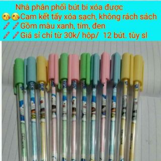 12 Bút bi xóa được