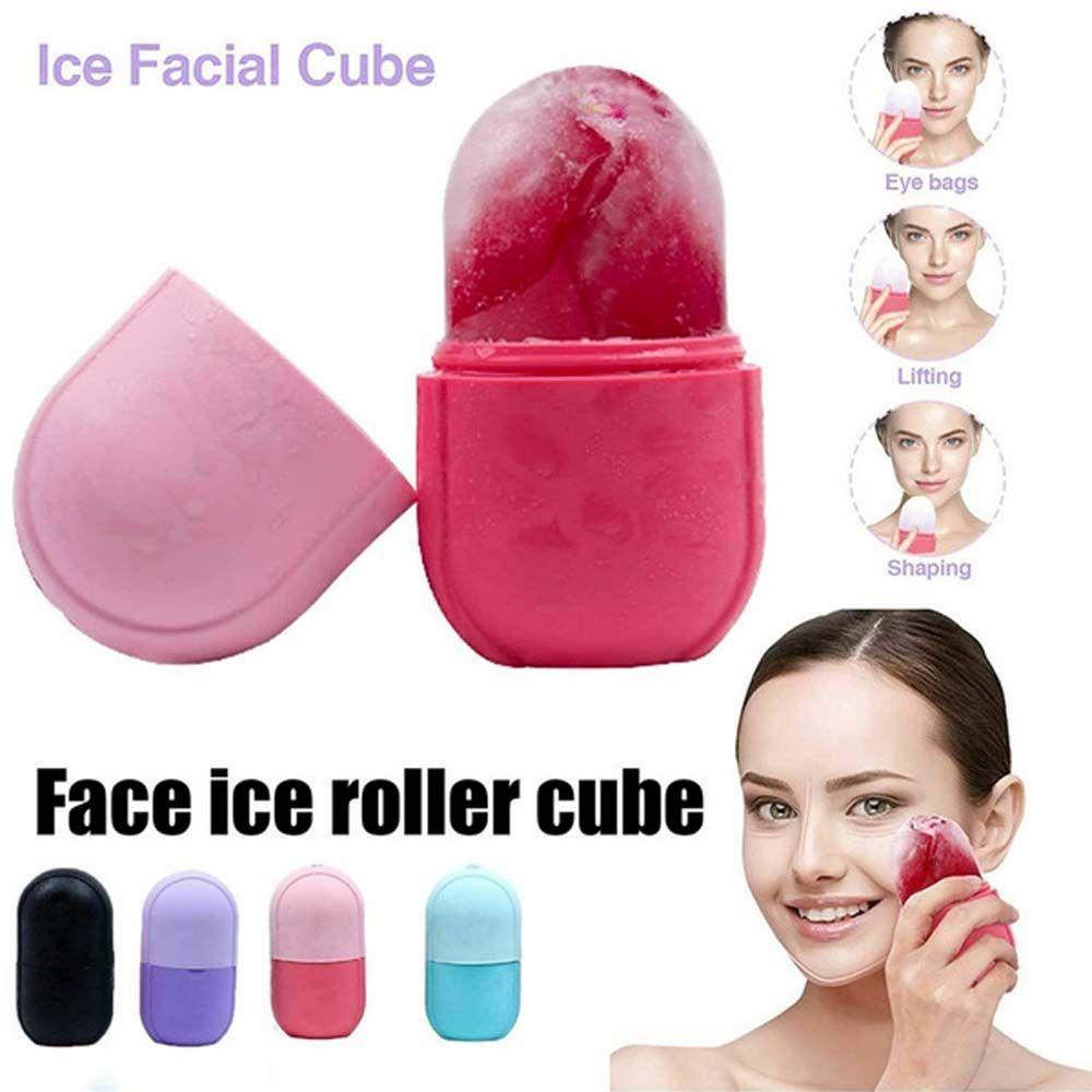 Khuôn Silicone Làm Đá Viên Loại Bỏ Bọng Mắt Chăm Sóc Da Tiện Dụng