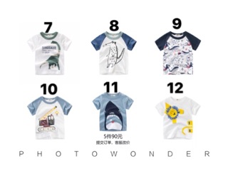 Áo phông cotton 27 kid