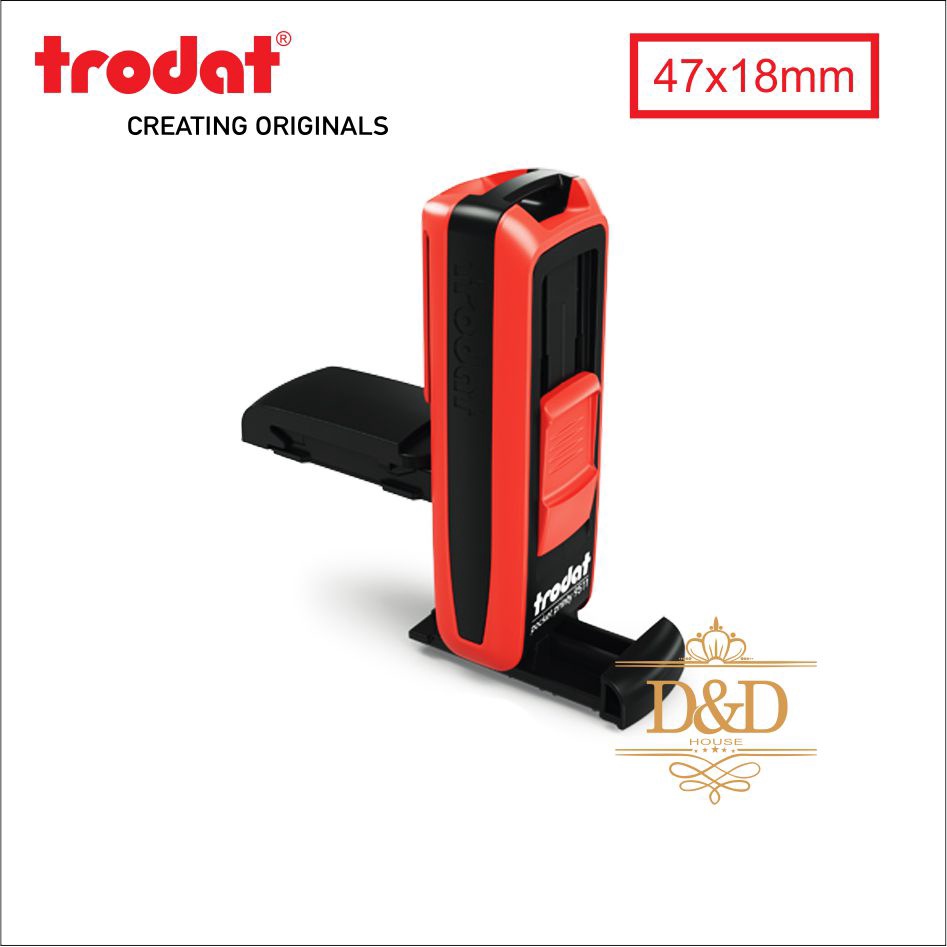 Dấu Trodat 9512 dấu USB 47x18mm bỏ túi nhỏ gọn khắc dấu tên, chức danh, dấu theo yêu cầu