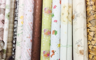 Combo decal giấy dán khổ lớn 