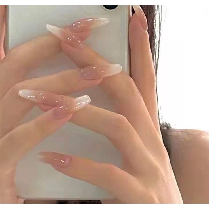 Set 24 Móng Tay Giả Kiểu Pháp