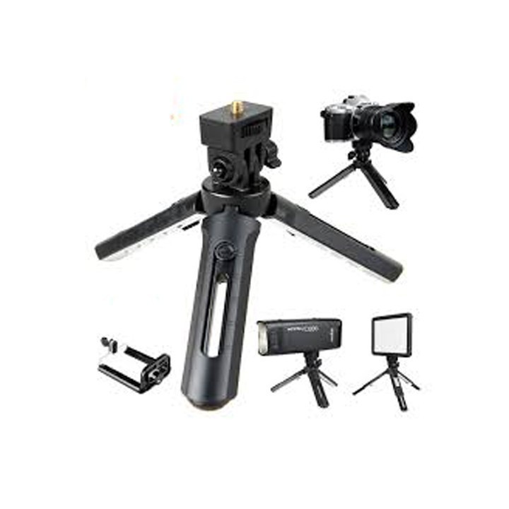 Giá đỡ điện thoại 3 chân Tripod MT01 - kẹp điện thoại ngắn tương thích với nhiều dòng máy, máy ảnh, kẹp chắc chắn