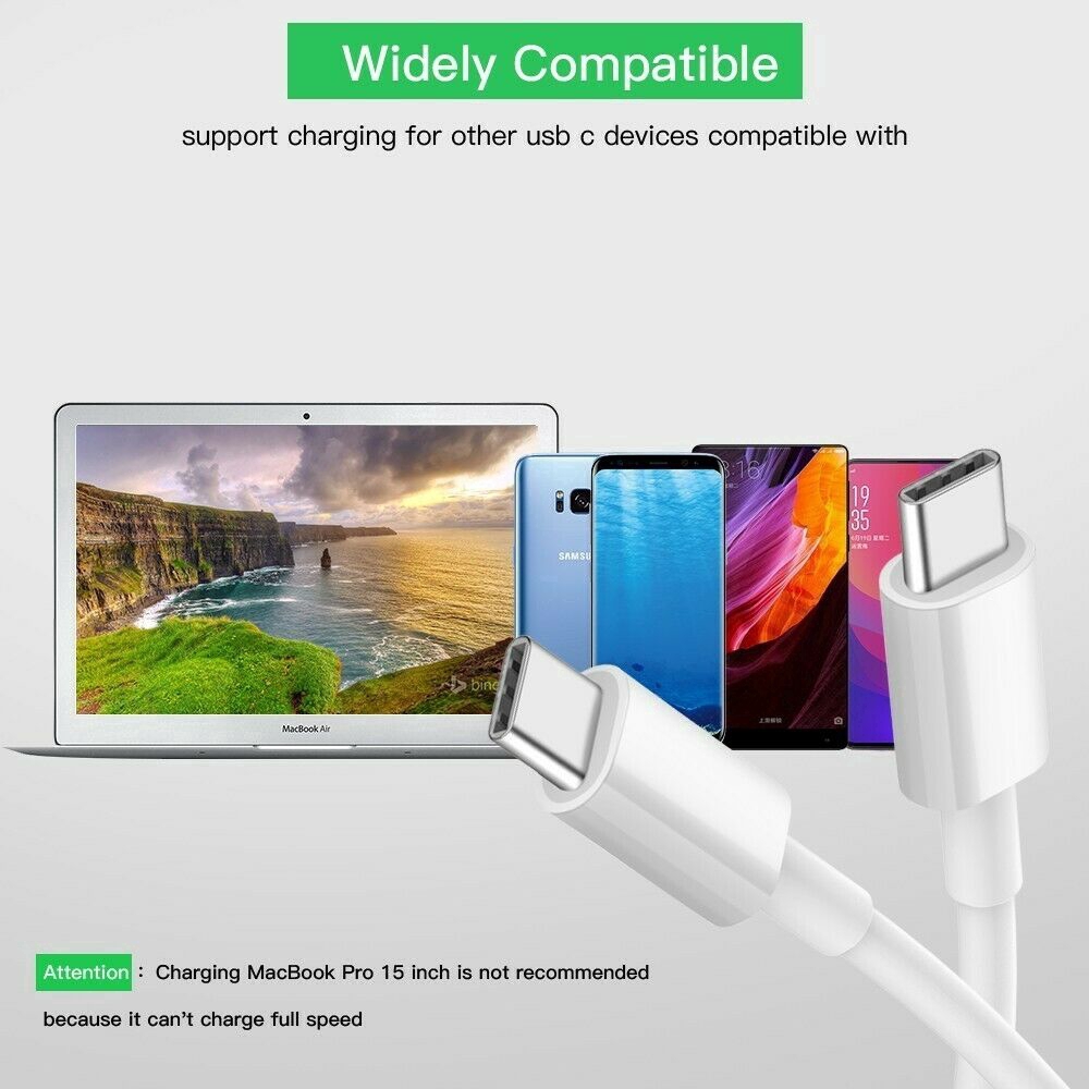 Cáp sạc nhanh truyền dữ liệu PD nối USB Type-C 3A 60W