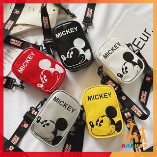 Túi cho bé trai bé gái 💝 FREESHIP 💝 Túi Đeo Chéo Hình Chuột Mickey Dễ Thương Nhiều Màu Cho Bé