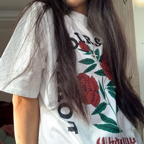 Áo Thun Nữ Ngắn Tay Cổ Tròn Thời Trang Hàn