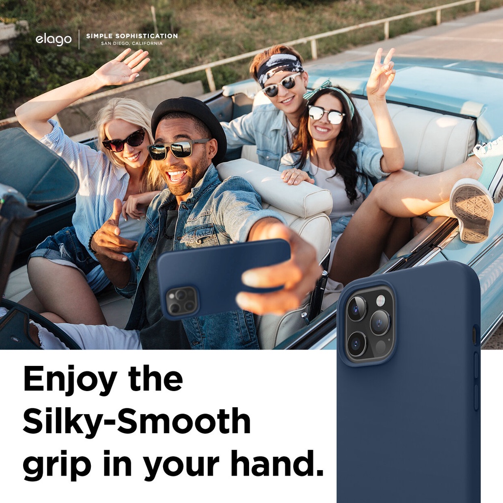 Ốp iPhone 12 Pro Max 6.7 inch Elago Premium Silicone