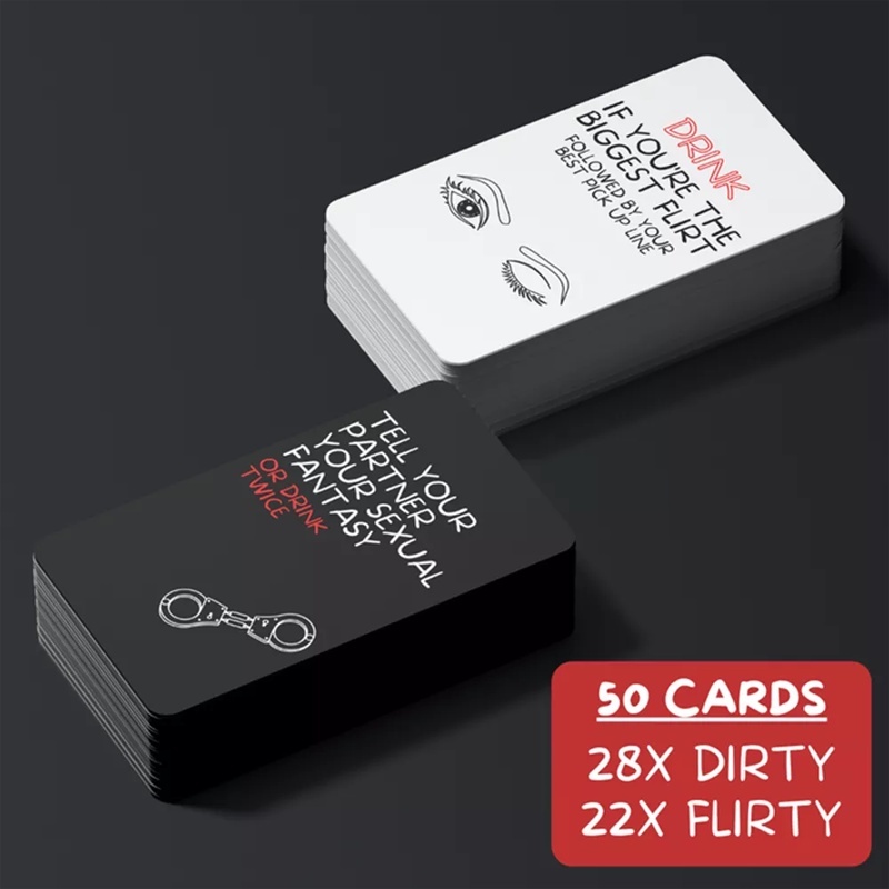 Drunk Desires Couples Drinking Game Card Game