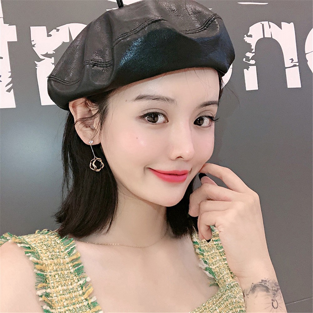 Hoa tai dáng dài đính đá thời trang Hàn Quốc cho nữ