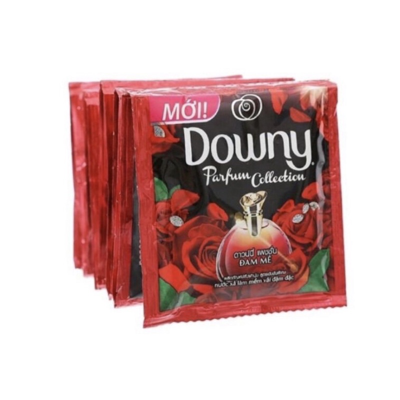 Nước xả vải Downy hương nước Hoa Đam Mê dây 10 gói