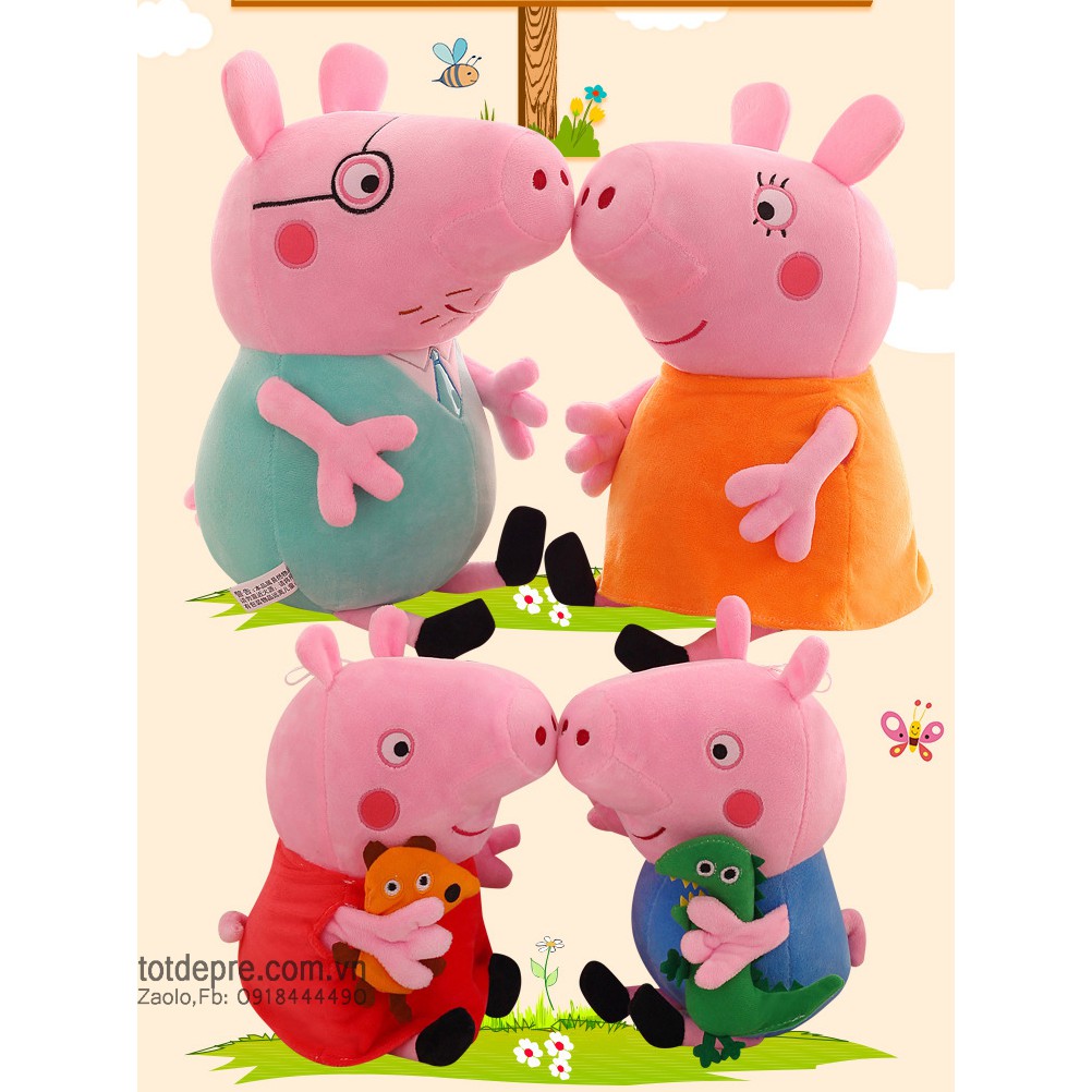 Heo peppa pig nhồi bông