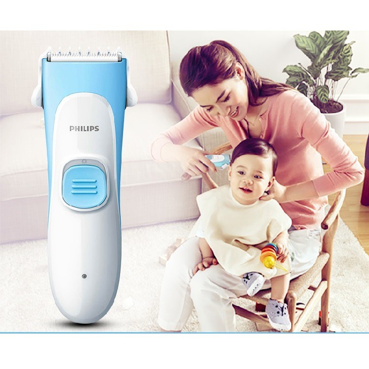 Máy cắt tỉa tóc cho bé sơ sinh PHILIPS HC1055- hàng chính hãng- Bảo hàng 24 Tháng