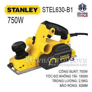 Máy Bào Gỗ Cầm Tay Stanley STEL630-B1 750W