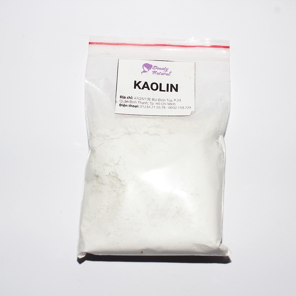 Bột son lỳ Kaolin clay - 100g/  500g