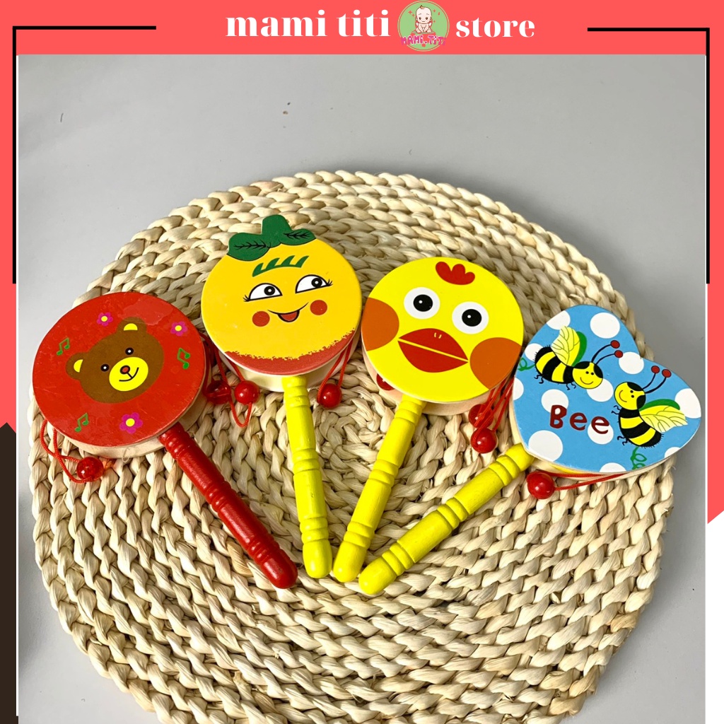 Trống cho bé hình con vật phát ra âm thanh kích thích thính giác cho bé  HÀNG VIỆT NAM