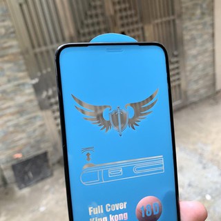 Kính cường lực 18D Full Cover Kingkong Glass  chống vỡ viền cạnh, siêu bền cho các dòng máy iphone 6 đến 12