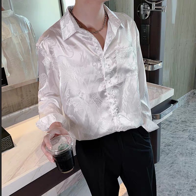 Hàng order] Áo sơ mi satin cổ điển-QB STORE | BigBuy360 - bigbuy360.vn