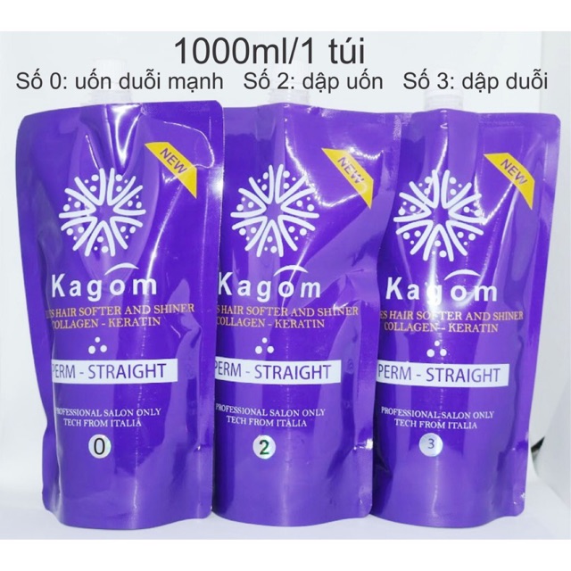 Bộ sản phẩm Uốn duỗi đa năng kagom 0 1 và 2 3