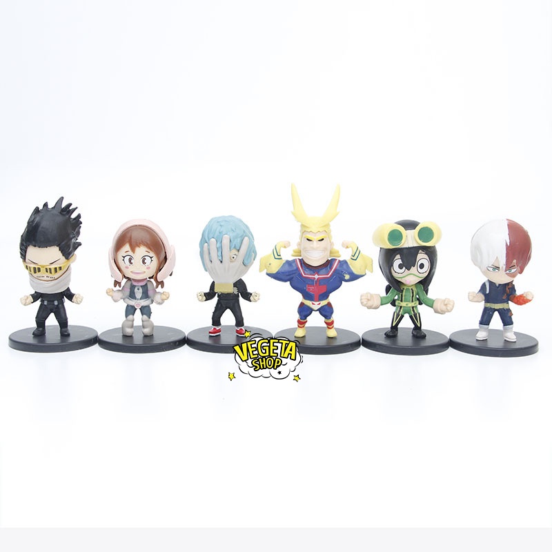 Mô hình My Hero Academia - Bán lẻ mô hình học viện siêu anh hùng All Might Midoriya Bakugo Todoroki Ida Stain - Cao 7cm