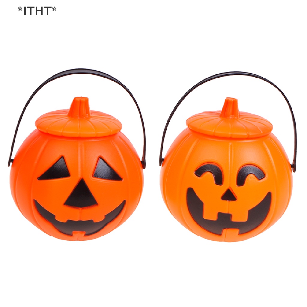 Xô Nhựa Đựng Bí Ngô Trang Trí Halloween