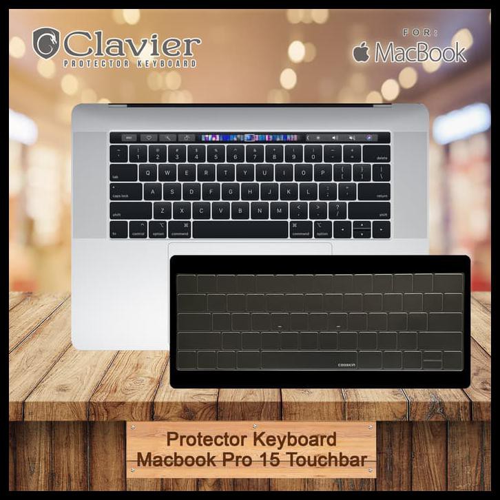 Miếng Dán Bảo Vệ Bàn Phím Cho Macbook Pro 15 Touch Bar 2016 2017 2018 Coosk Ek242