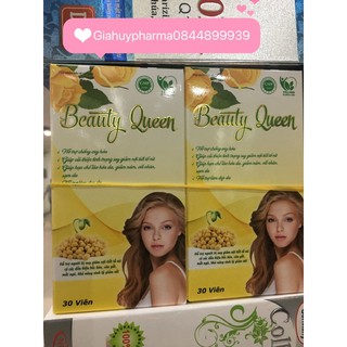 Viên uống beauty queen cải thiện nội tiết tố nữ ,giảm nám sạm tàn nhang lọ 30v